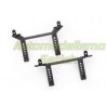 Soportes de carrocería del./tras. corto TRX4 Traxxas