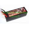 Batería Absima LiPo 14.8V 6.200mah T-Dean