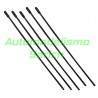 Antenas de radio + Tapones (5unid.) negras UR
