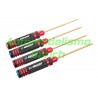 Kit de destornilladores (1.5/2/2.5/3mm) Team Corally